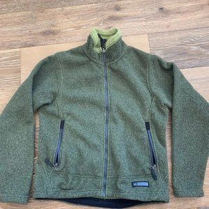 REI Fleece Active Green Jacket